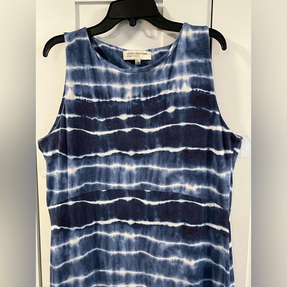 Gently Used Jones New York Sport Petite Sleeveless Dress Large - Picture 2 of 4